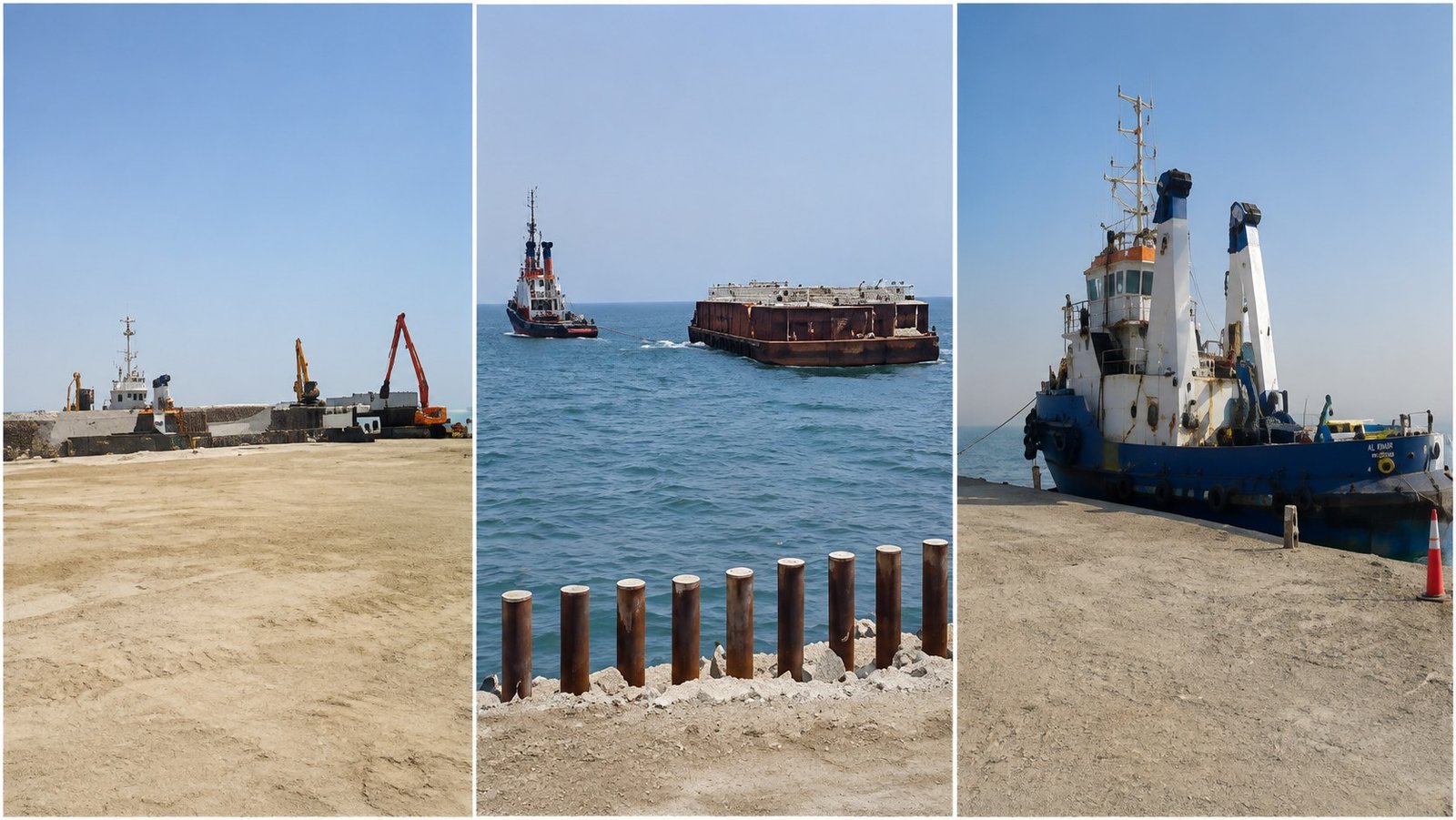 Marine construction and maintenance